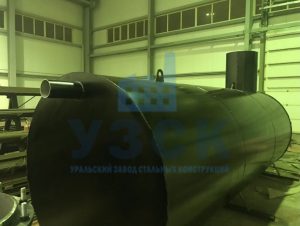 Резервуар горизонтальный стальной наземный в Белгороде