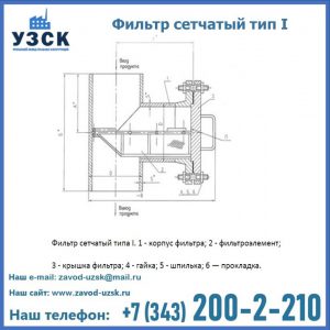 Фильтр сетчатый ФС по Т-ММ-11-2003 в Белгороде