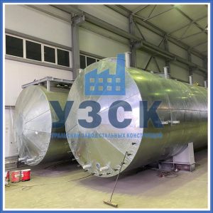 фото резервуара РГС-100 в теплоизоляции