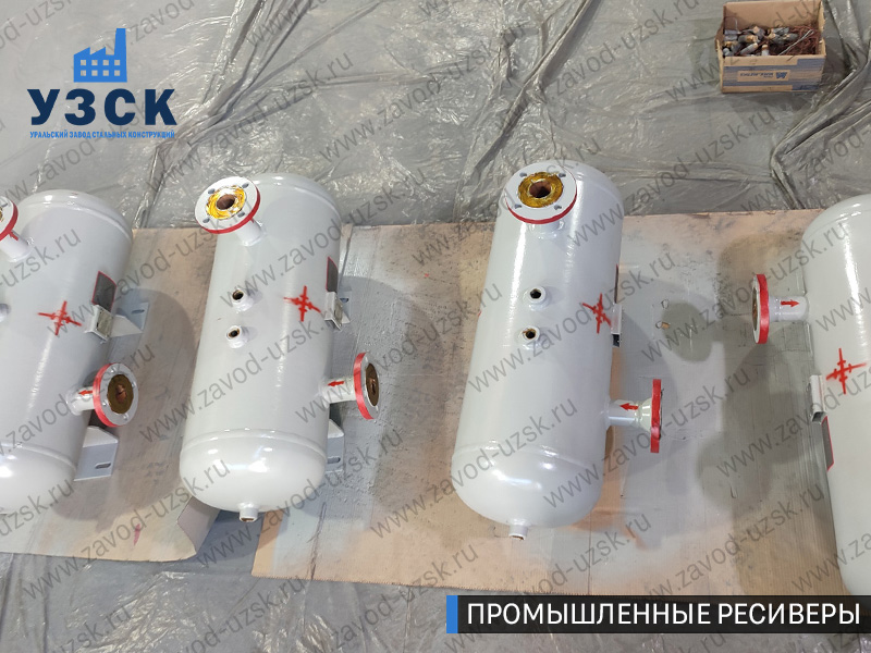 фотография емкостных ресиверов газа Белгород